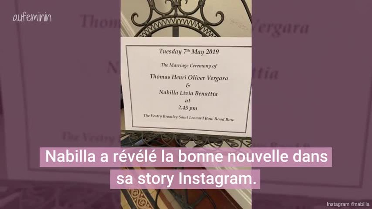 Nabilla et Thomas se sont mariés
