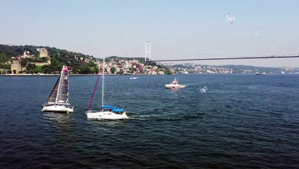 İSTANBUL - Teknesiyle ufukları aşan yelkenci, Türk denizlerini boydan boya geziyor (2)