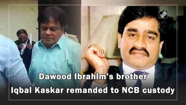 Dawood Ibrahim’s brother Iqbal Kaskar remanded to NCB custody
