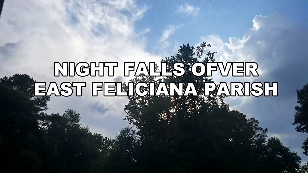 Night Falls Over East Feliciana Parish (Timelapse)