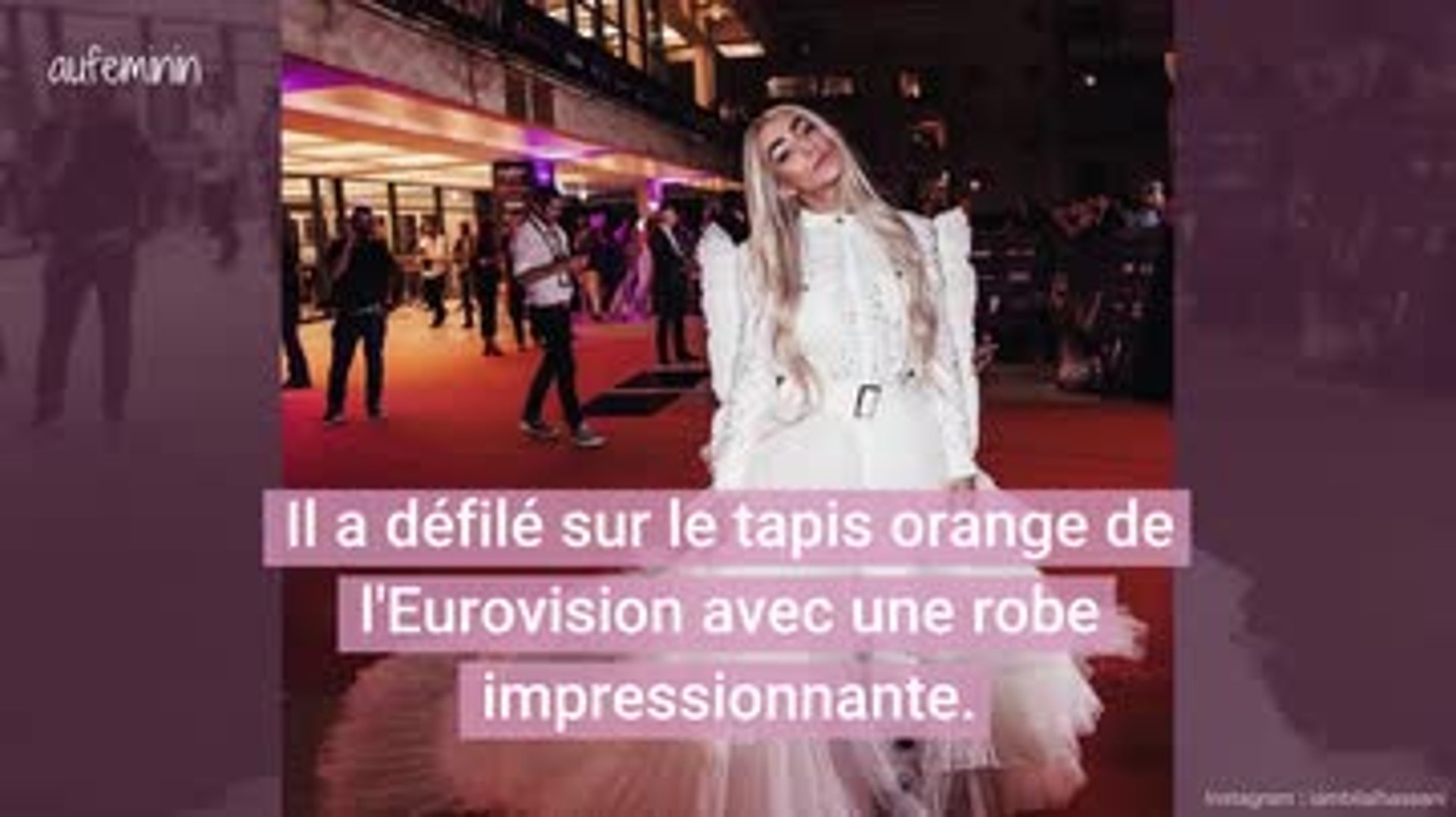 Eurovision : Bilal Hassani fait sensation dans une longue robe blanche -  Vidéo Dailymotion