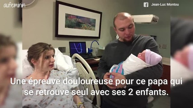 Ce papa devient veuf à la naissance de son fils et rend hommage à sa femme décédée