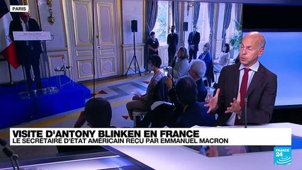 Visite d'Antony Blinken en France : le secrétaire d'Etat américain reçu par J.-Y. Le Drian