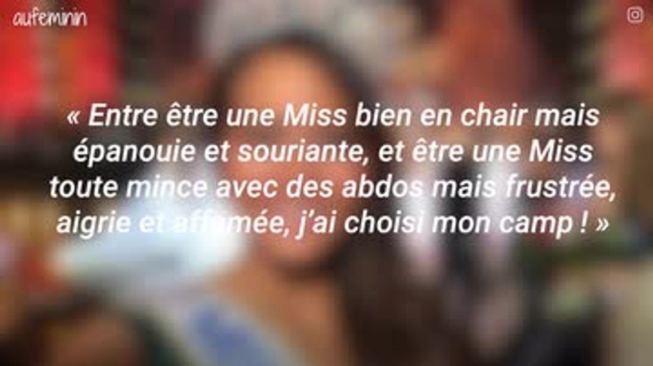 Vaimalama Chaves se confie sur sa récente prise de poids