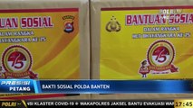 Polda Banten Gelar Bakti Sosial, Bagikan 7.000 Paket Sembako dan 15.000 Masker ke Masyarakat