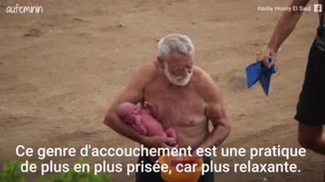 femme accouchement mer rouge