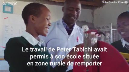 Peter Tabichi est devenu le meilleur professeur du monde