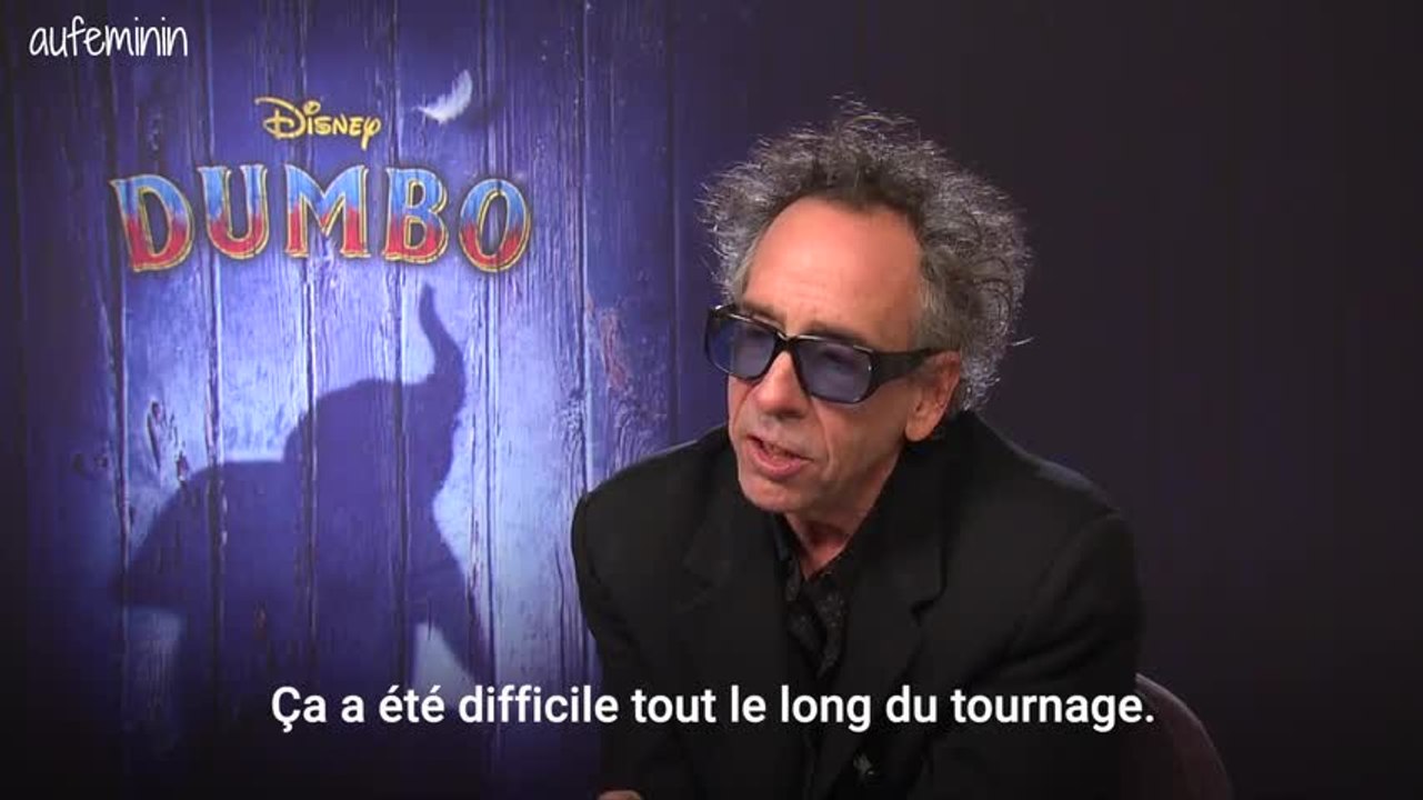 Tim Burton nous parle de son nouveau film Dumbo