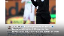 L'Iran censure ce match à cause d'une femme arbitre