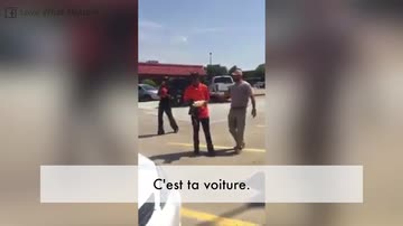 Cet homme va recevoir le plus beau cadeau de sa vie