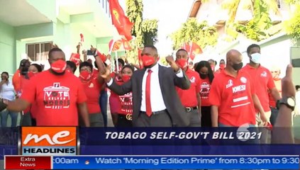 Tobago Self government bill 2021 - 25th June, 2021