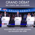 Grand débat : les clashs des candidats