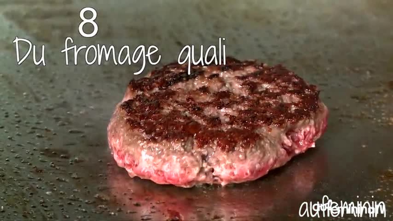 conseils opur burger parfait