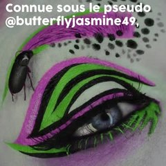 Elle se maquille avec des insectes !