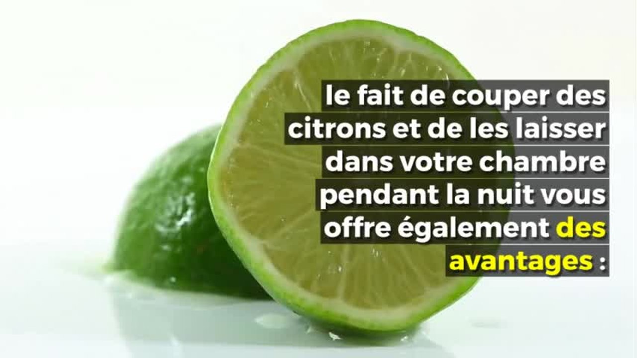 Mettre un simple citron dans votre chambre va vous changer la vie !