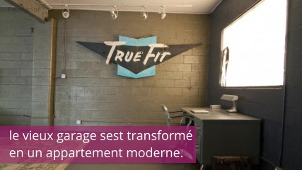 Un couple d'étudiant transforme un garage insalubre en sublime loft