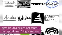 Ils ont dû reproduire de mémoire des logos emblématiques