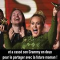 L'hommage d'Adele à Beyoncé aux Grammy Awards