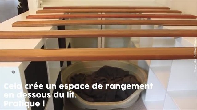 Elle recycle ses étagères Ikea. Ce qu'elle en fait est vraiment génial