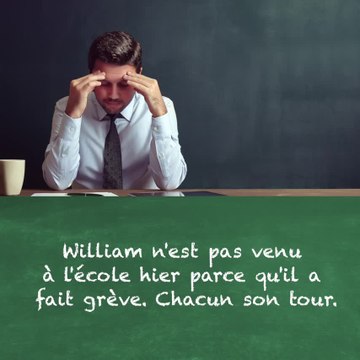 Les pires excuses de parents d'élèves pour justifier les bêtises