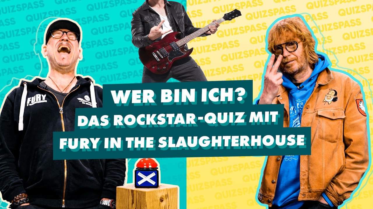 Wie schnell erkennst du diese Rocklegenden? Mit Fury in the Slaughterhouse