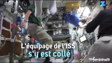 Trop fort : le Mannequin challenge dans l’espace !