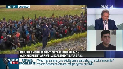 Mention très bien au bac pour ce jeune réfugié syrien !