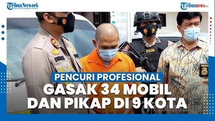 Komplotan Pelaku Pencuri Mobil Ditangkap Polres Trenggalek, Gasak 34 Mobil-Pikap di 9 Kota