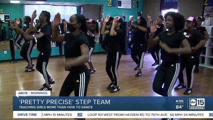 Pretty Precise step team in south PHX teaching more than dance