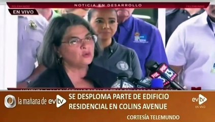 #BalanceSurfside Alcaldesa Levine Cava confirma 4 muertos y 159 desaparecidos | La Mañana de EVTV | 06/25/2021