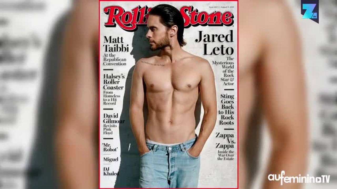 Jared Leto fait tomber le haut pour Rolling Stone