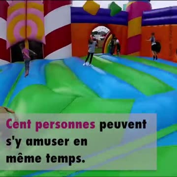 Le plus grand château gonflable du monde