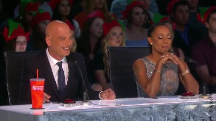 La chute de Heidi Klum dans America's Got Talent