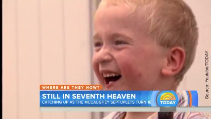 Les premiers septuplés du monde ont dix-huit ans