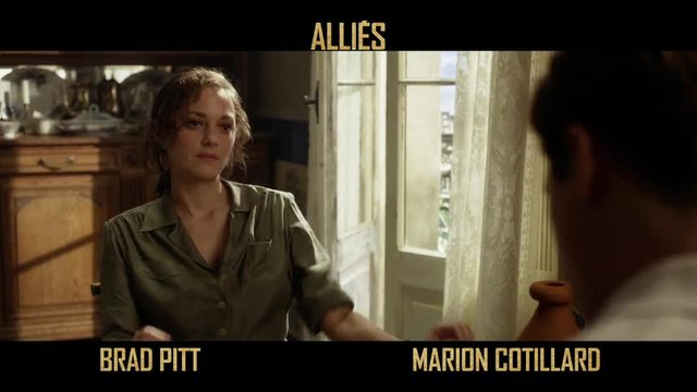 Découvrez un extrait exclu du film Alliés