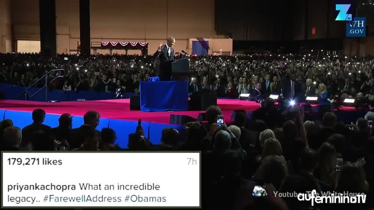 Les réactions après le discours d’adieu de Barack Obama - Vidéo Dailymotion
