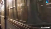 Dingue : il saute devant un métro et s’en tire !