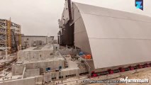 Une serre pour limiter les radiations de Tchernobyl