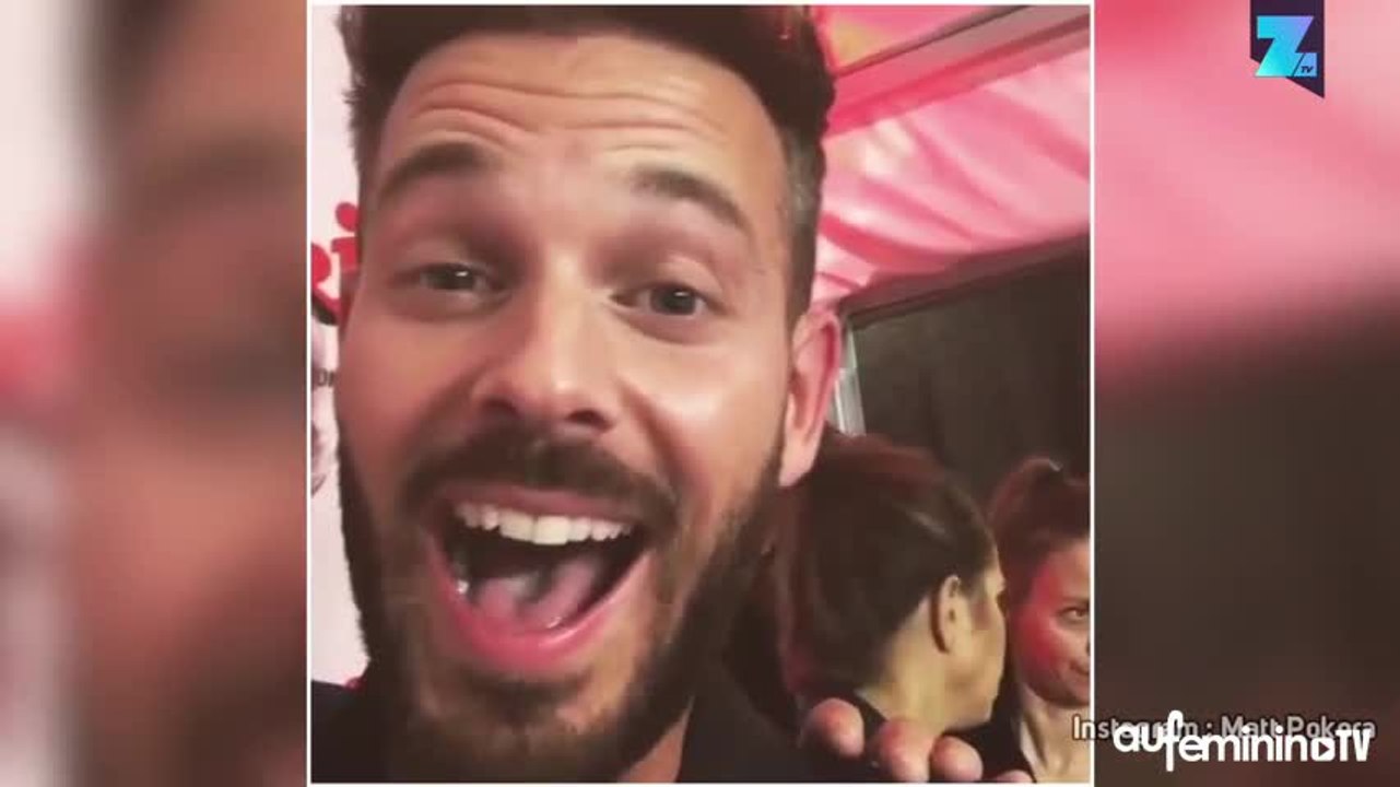 Matt Pokora auprès des enfants malades
