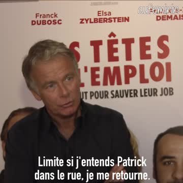 Franck Dubosc garde, vire ou avertit