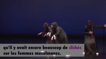 Un groupe de danse de femmes musulmanes voilées