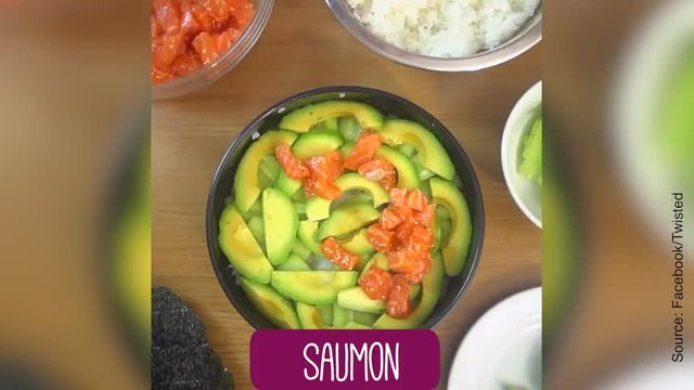 Une recette de gâteau sushis