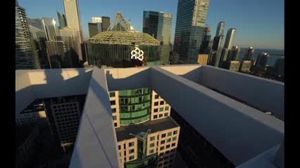 Effectuer des figures sur le toit d’un immeuble