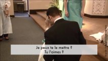 Il fait ses voeux de mariage à la fille de sa future femme