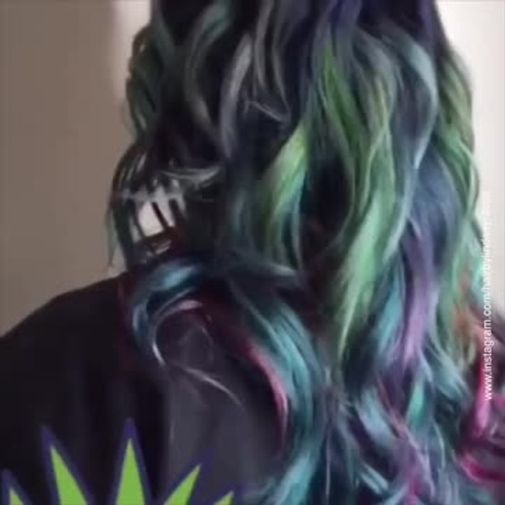 Succulent hair, la coloration inspirée d'un cactus