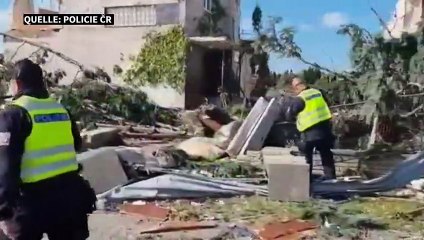 "Hölle auf Erden": Tote durch Tornado in Tschechien