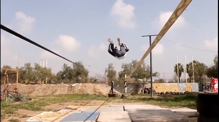 Incroyable numéro d’équilibriste