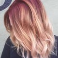 Coloration rose gold
