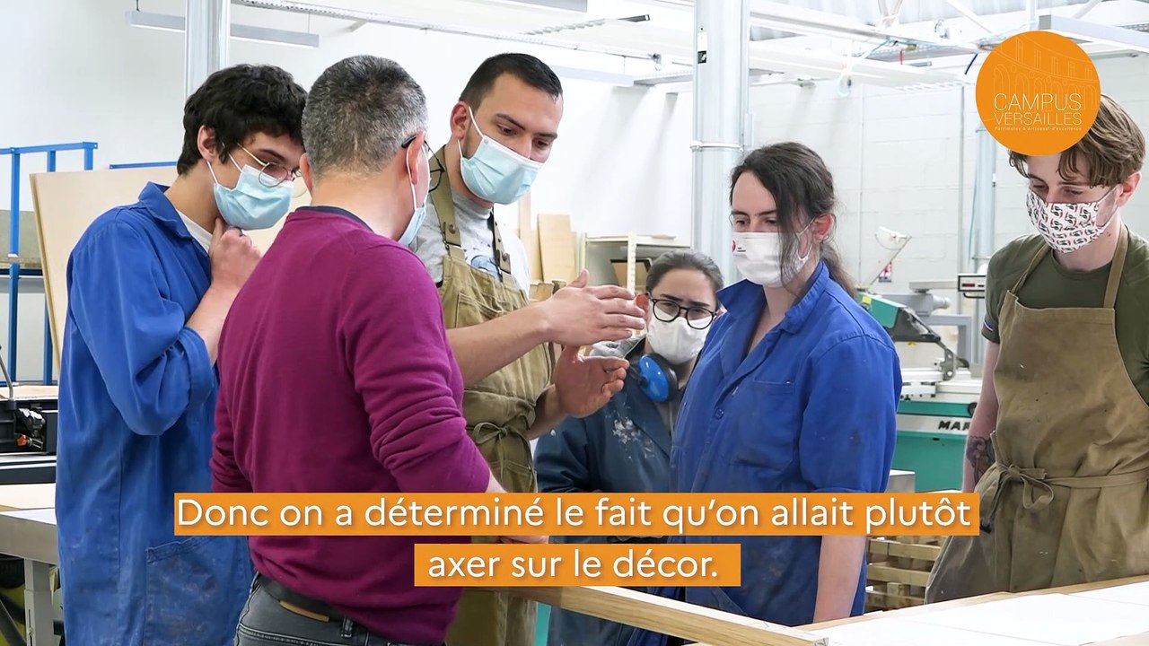 Campus Versailles, le mobilier du pilote