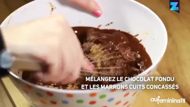 Recettes en 60s : cake aux marrons sans gluten